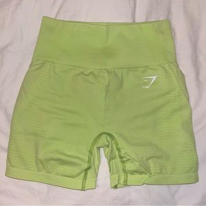 Gymshark Vital Seamless 2.0 Shorts Yellow Marl